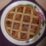 Crostata pere e cioccolato