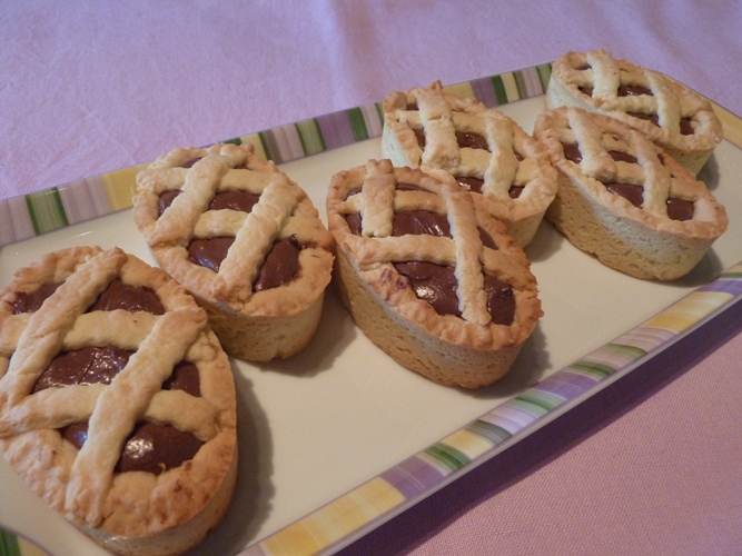 Crostatine alla nutella senza glutine