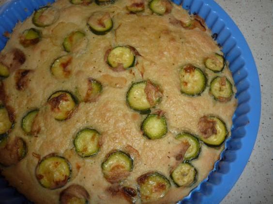 Schiacciatina di zucchine senza glutine