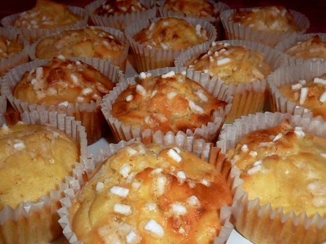 Muffins alle mele senza glutine