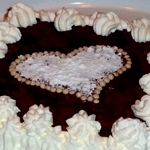 Torta senza glutine di San Valentino