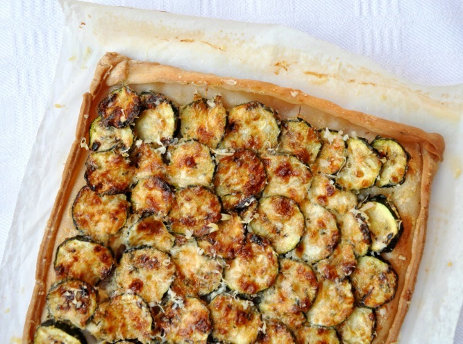 Torta salata veloce alle zucchine