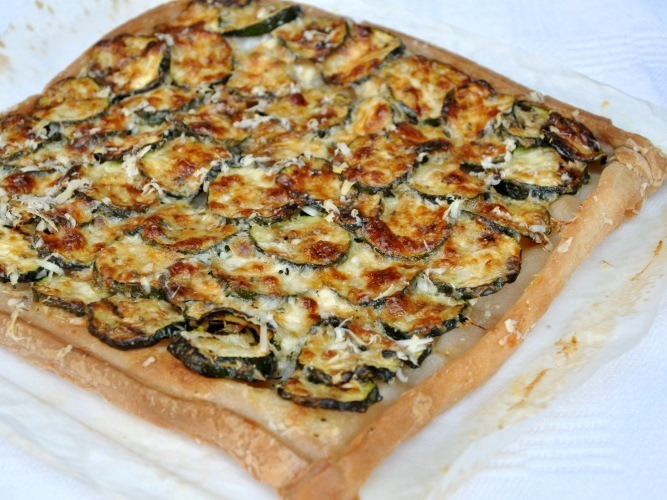 Torta salata senza glutine alle zucchine