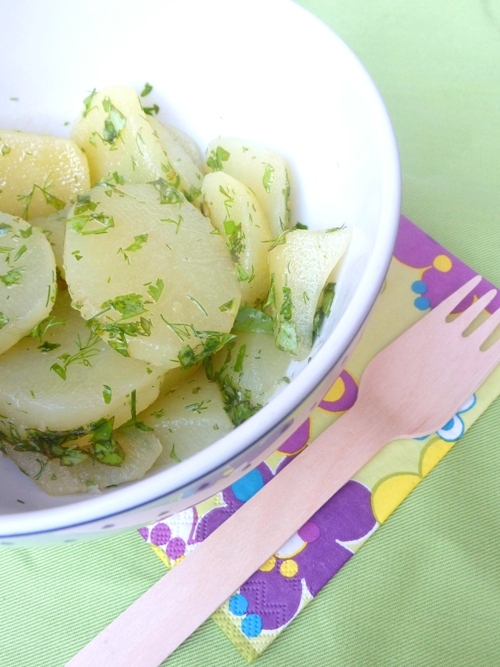 Patate in salsa verde