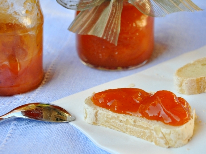 Marmellata di albiccocche senza glutine