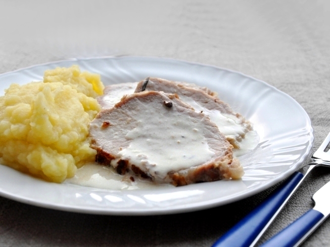 Arrosto alla panna senza glutine