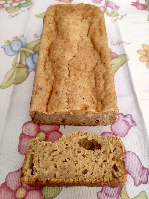 Banana bread senza glutine light