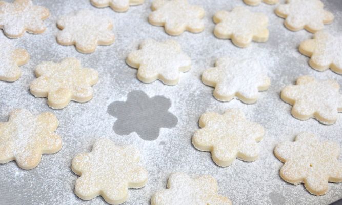 Biscotti di pasta frolla senza glutine