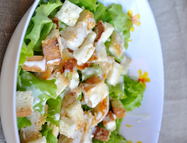 Caesar's salad senza glutine