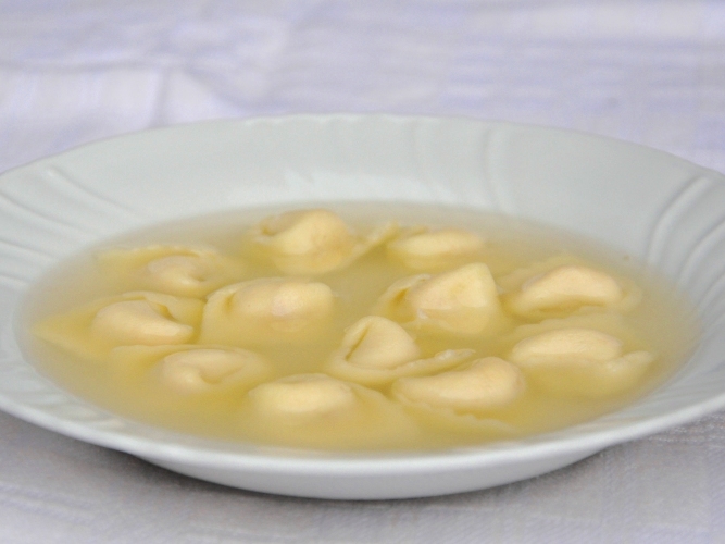 Tortellini in brodo senza glutine