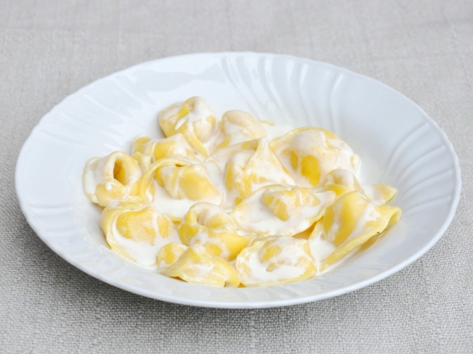 Cappelletti senza glutine alla panna