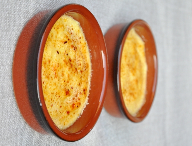 Crema catalana al cioccolato bianco senza glutine