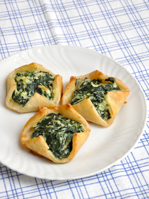 Cestini di spinaci e ricotta senza glutine