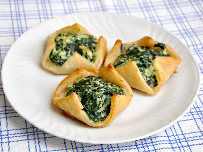 Cestini di spinaci e ricotta senza glutine