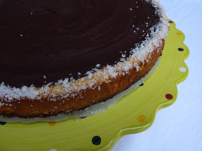 Cheesecake al cocco senza glutine