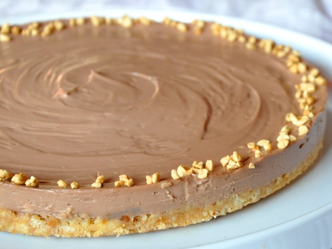 Cheesecake alla nutella