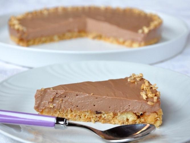 Cheesecake alla nutella senza glutine