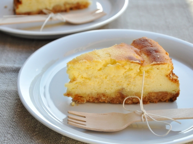 Cheesecake al limone senza glutine