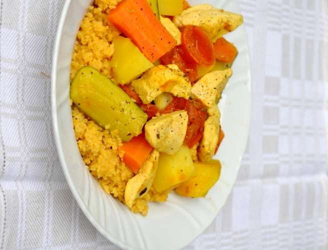 Cous cous senza glutine alla marocchina