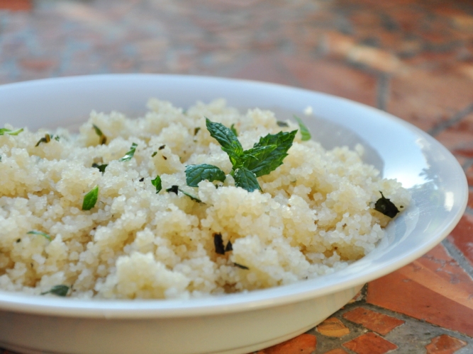 Cous cous alla menta e limone di Jamie Oliver senza glutine