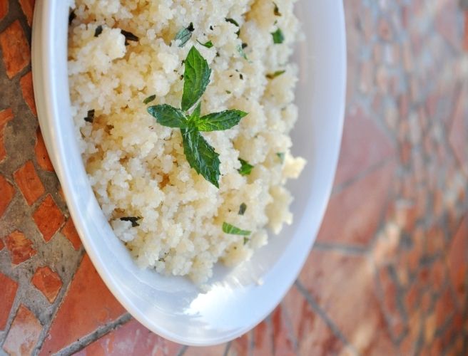 Cous cous alla menta e limone di Jamie Oliver senza glutine