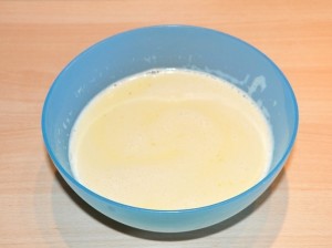 Preparazione creme caramel