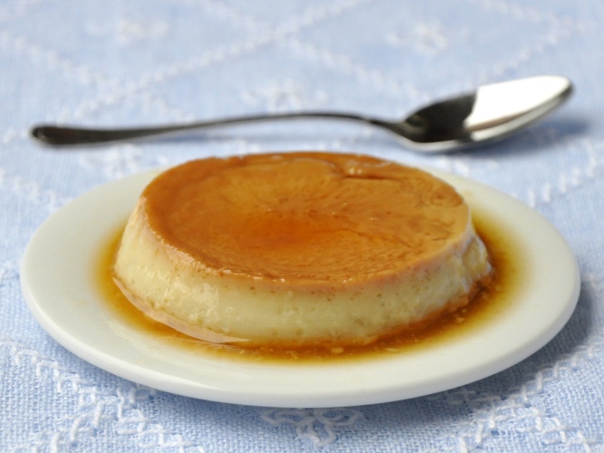 Creme caramel senza glutine e senza lattosio