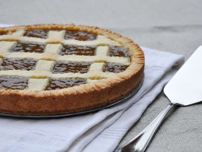 Crostata senza glutine alla marmellata