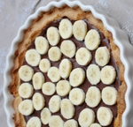 Crostata nutella e banane