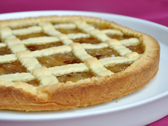 Crostata cioccolato e pere senza glutine