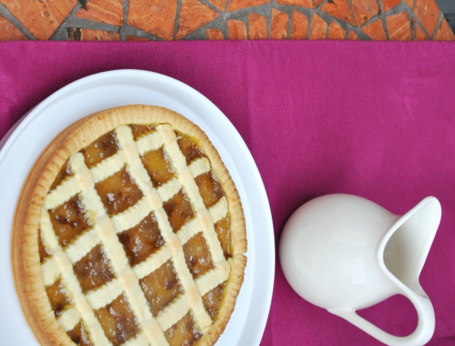 Crostata cioccolato e pere senza glutine