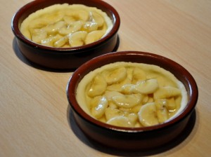 Crostatine senza glutine alle banane