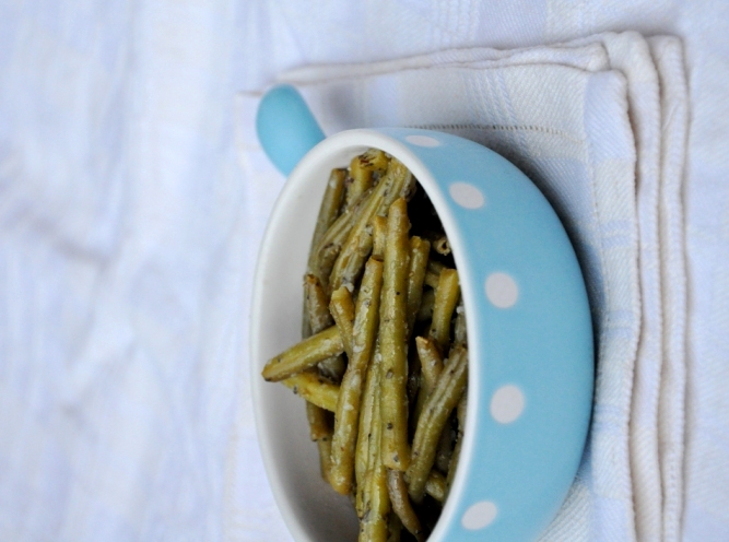 Fagiolini al limone e timo