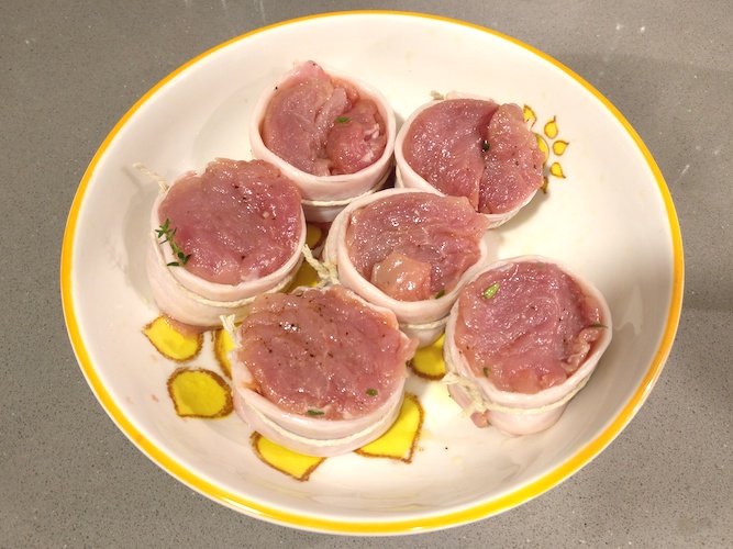 Filetto di maiale con pancetta e miele Una cucina tutta per sé