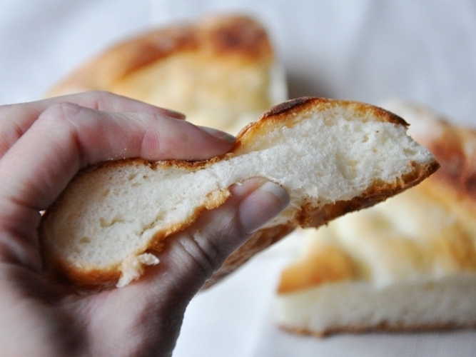 Focaccia senza glutine in padella