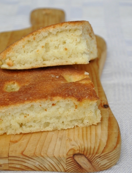 Focaccia senza glutine con lievito madre