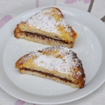 French toast alla nutella