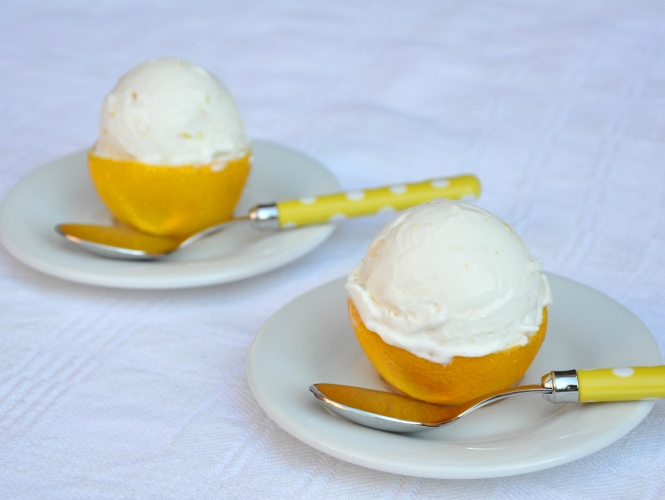 Gelato al limone senza glutine