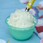 Gelato al cioccolato bianco