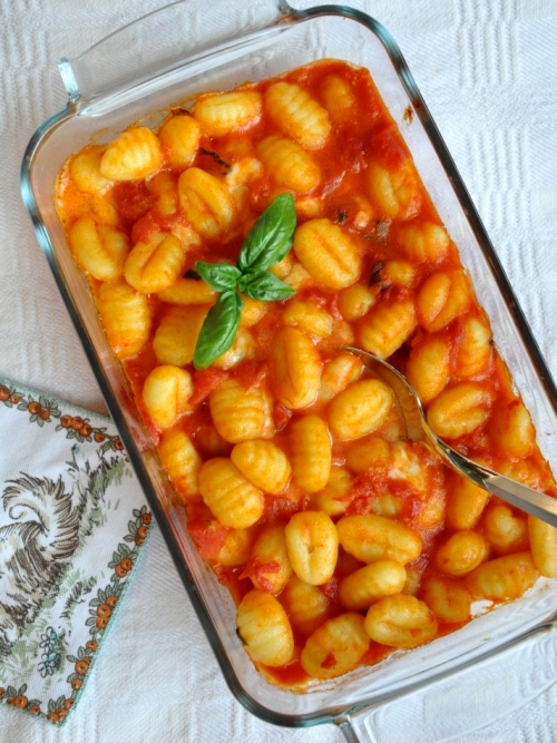 Gnocchi alla sorrentina senza glutine