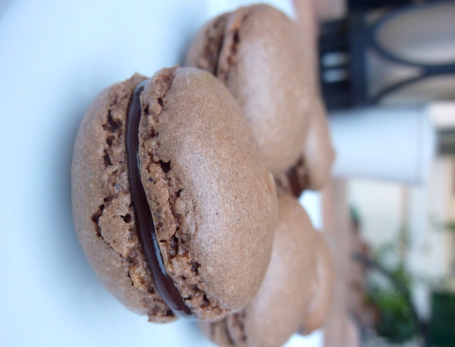 Macarons al cioccolato di Ladurèe senza glutine