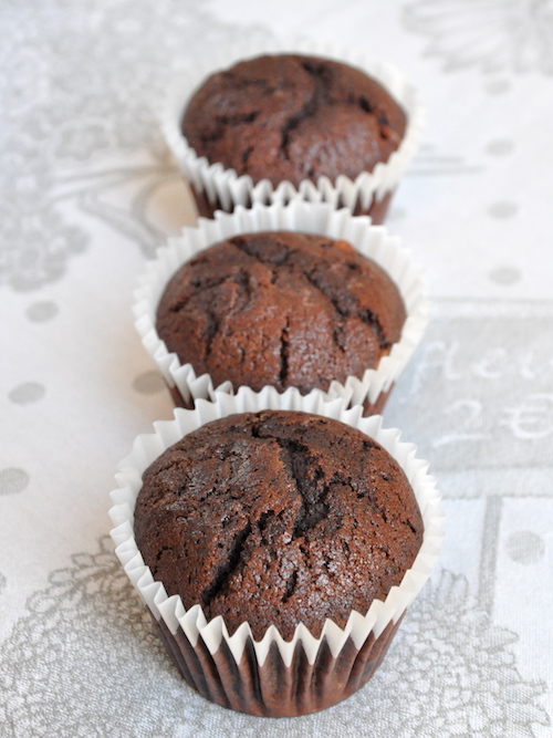 Muffins al cioccolato senza glutine