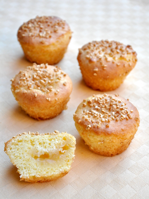 Muffins senza glutine al limone