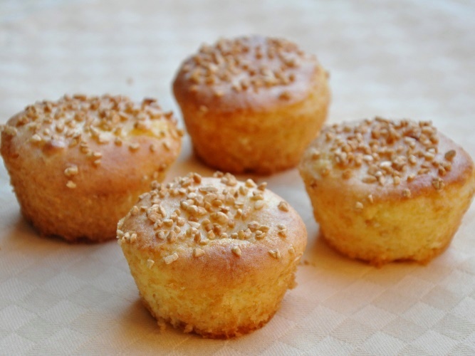 Muffins senza glutine al limone