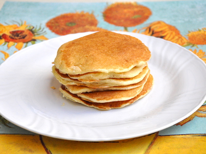 Pancake soffici senza glutine