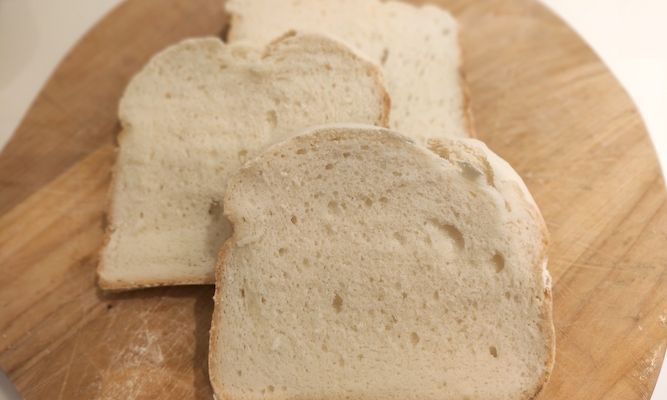 Pane al latte senza glutine