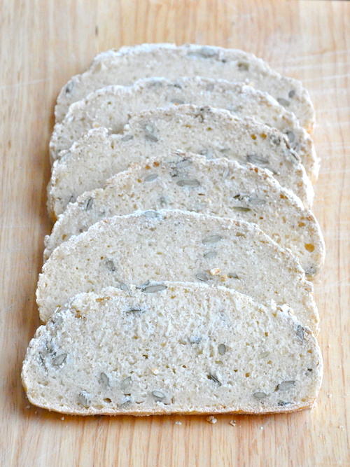 Pane integrale senza glutine con avena