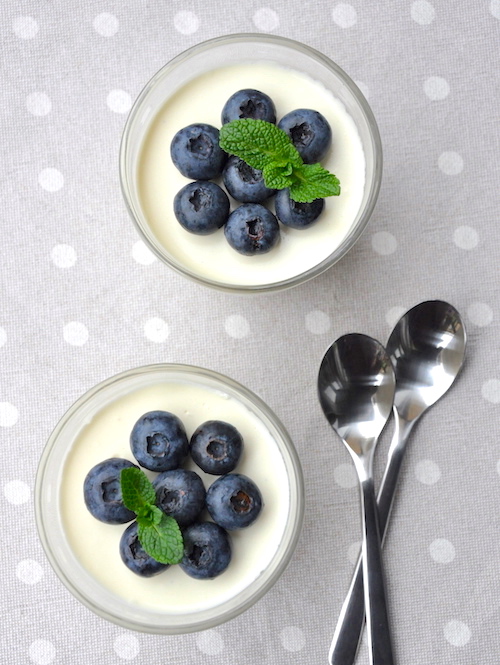 Panna cotta allo Yogurt Greco