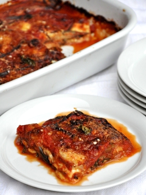 Parmigiana di melanzane grigliate