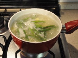 pasta-pesto-fagiolini-patate-cottura